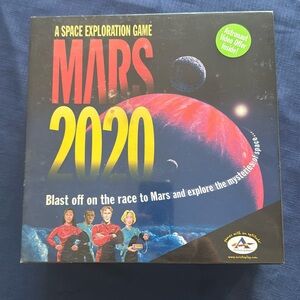 BOARDGAME MARS 2020 A SPACE EXPLORATION GAME SEALED TOY